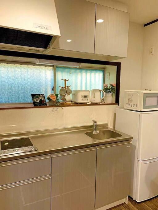 東京民泊 貸し切り一軒家 モダン和風 畳 青砥 上野 プライベート空間 最大8名 Apartemen Tokyo